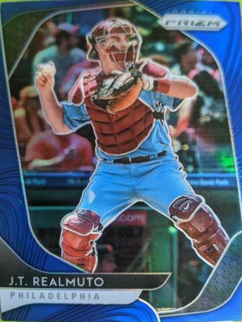 J.T. Realmuto [Blue Prizm] #172