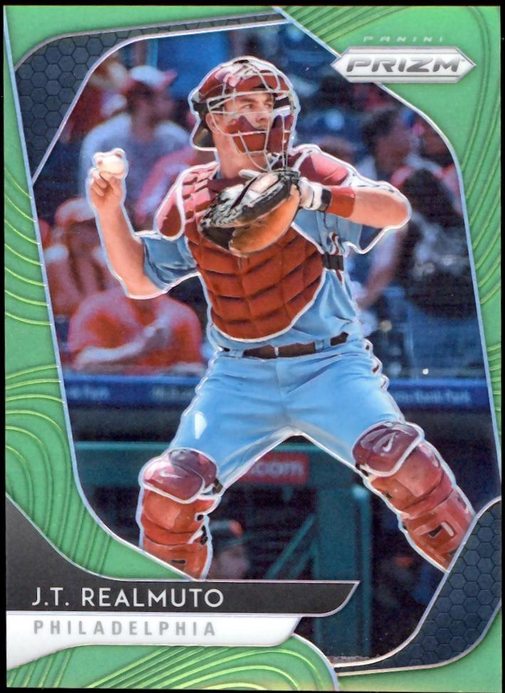 J.T. Realmuto [Lime Green Prizm] #172