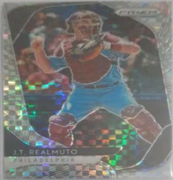 J.T. Realmuto [Power Plaid Prizm] #172