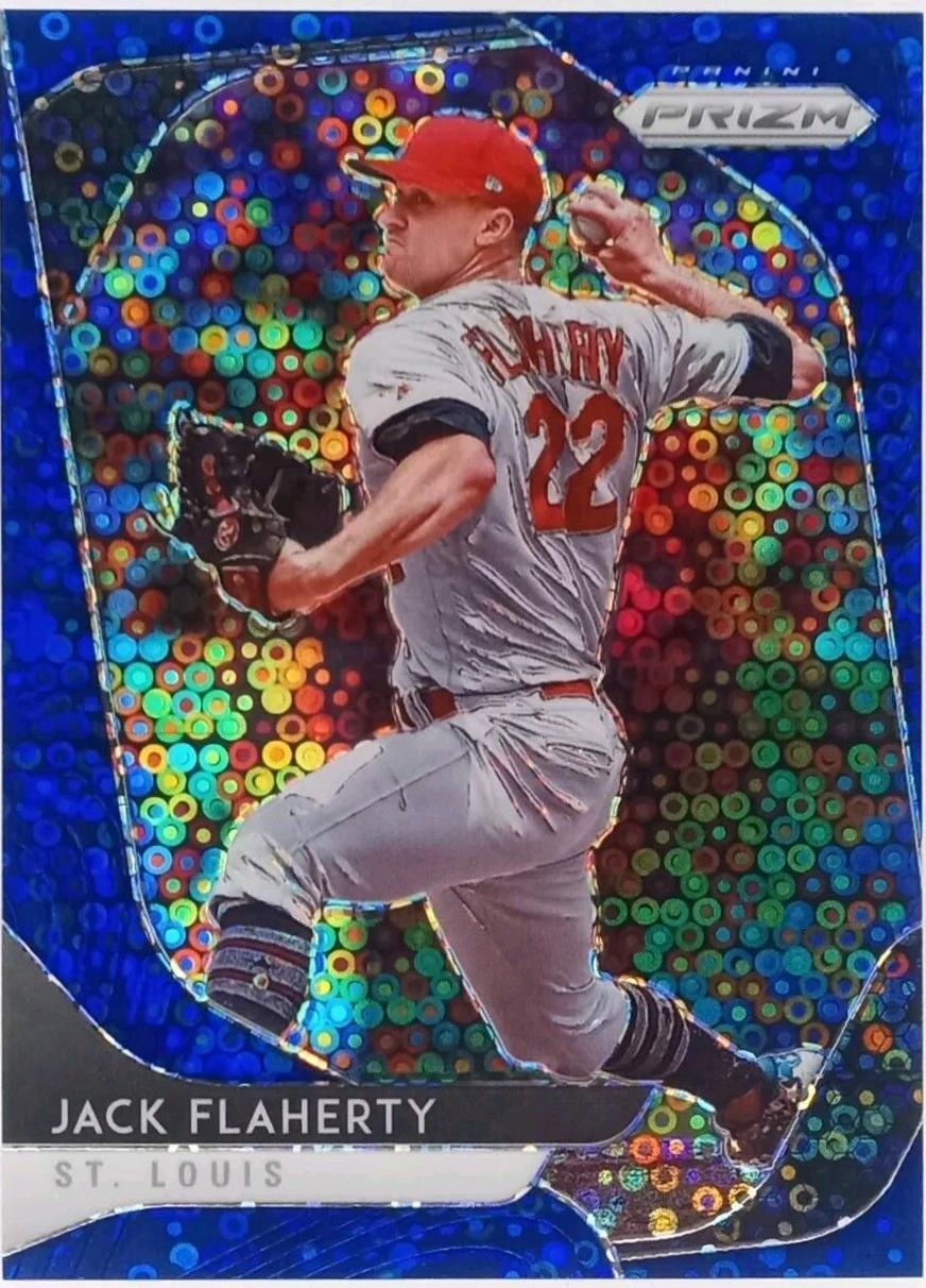 Jack Flaherty [Blue Donut Circles Prizm] #58