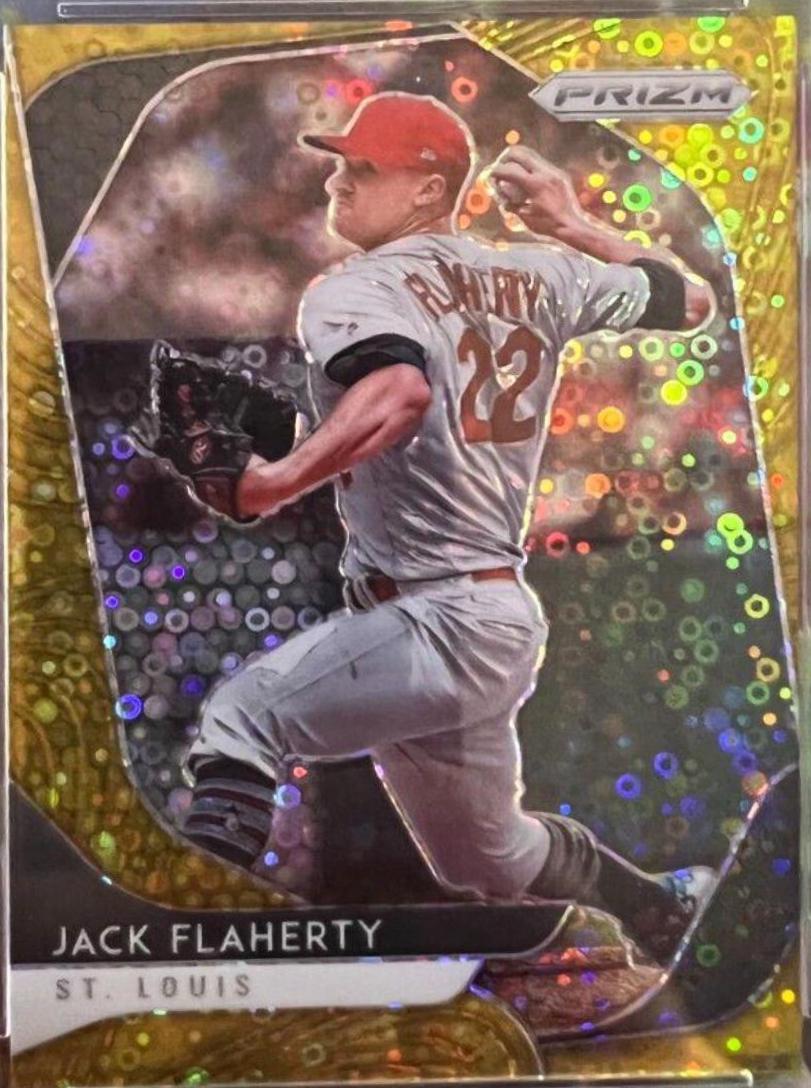 Jack Flaherty [Gold Prizm] #58