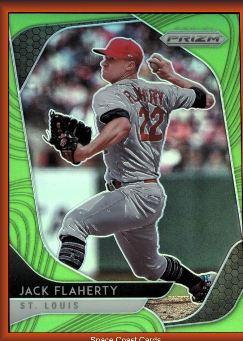 Jack Flaherty [Lime Green Prizm] #58