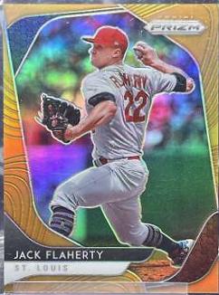 Jack Flaherty [Neon Orange Prizm] #58