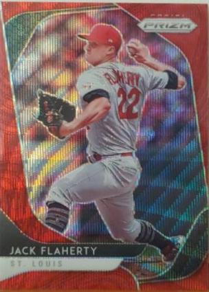 Jack Flaherty [Red Wave Prizm] #58