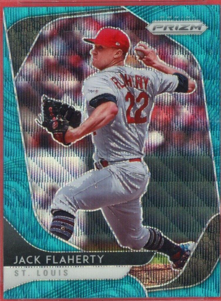 Jack Flaherty [Teal Wave Prizm] #58
