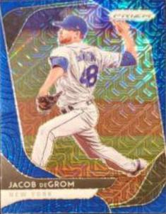 Jacob deGrom [Blue Mojo Prizm] #35