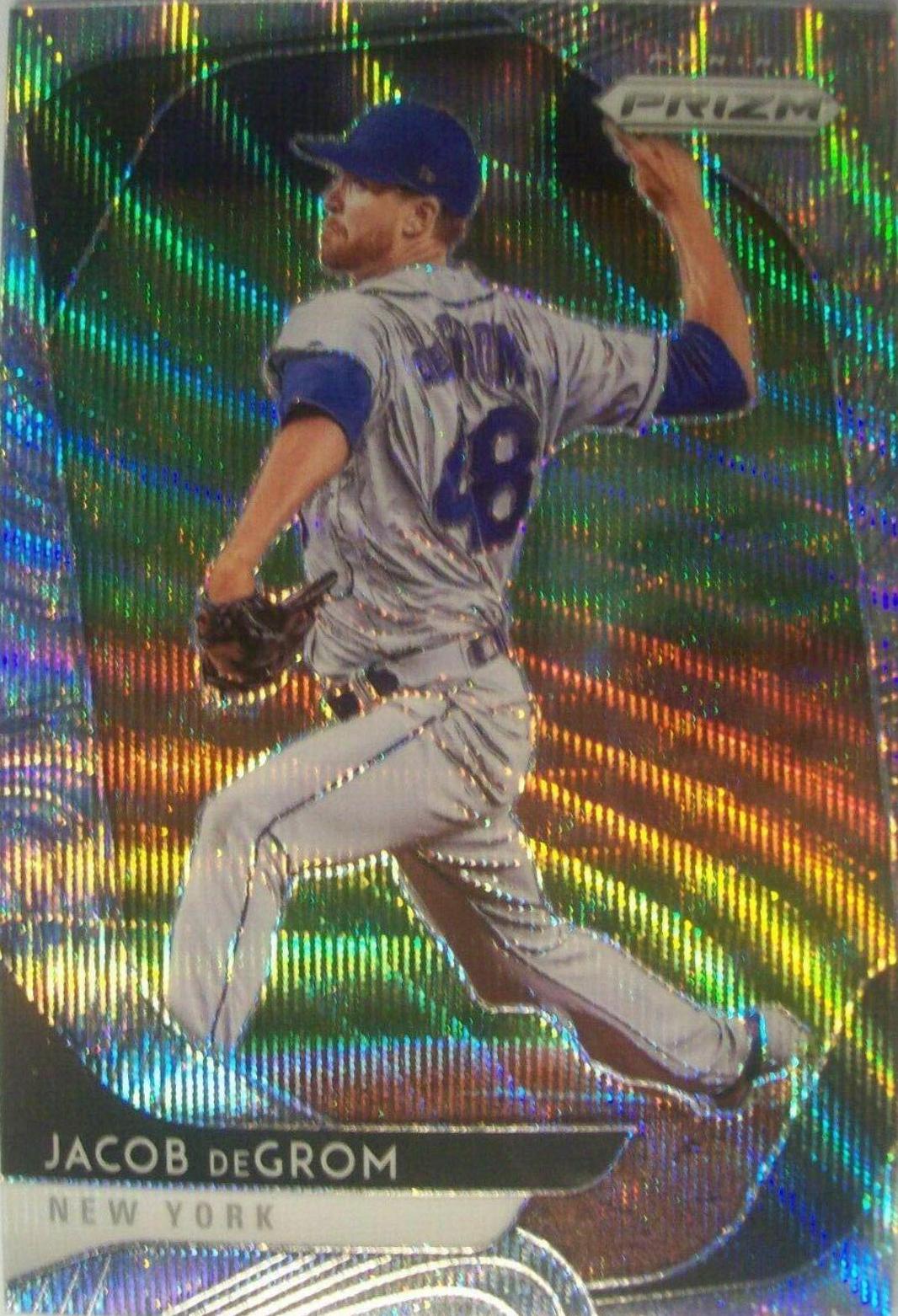 Jacob deGrom [Blue Wave Prizm] #35