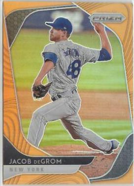 Jacob deGrom [Neon Orange Prizm] #35