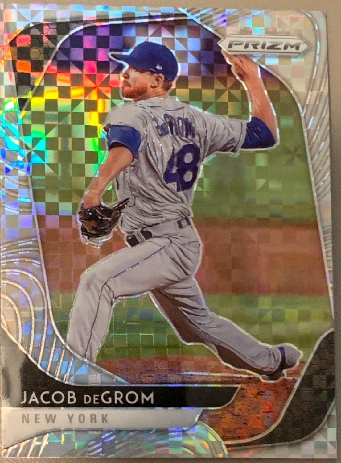 Jacob deGrom [Power Plaid Prizm] #35
