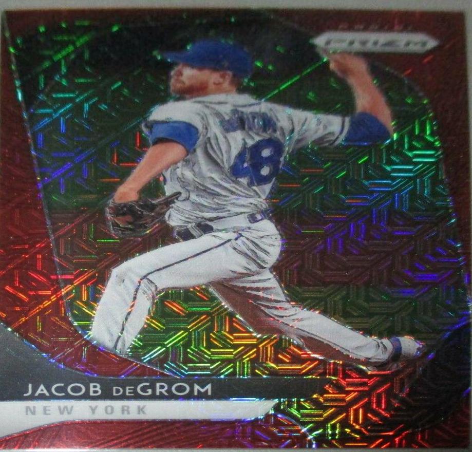 Jacob deGrom [Red Mojo Prizm] #35