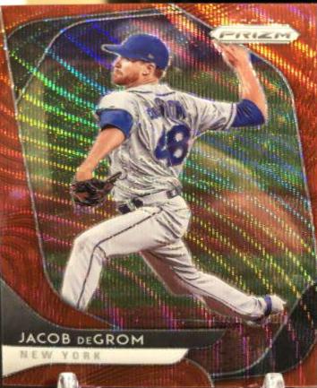 Jacob deGrom [Red Wave Prizm] #35
