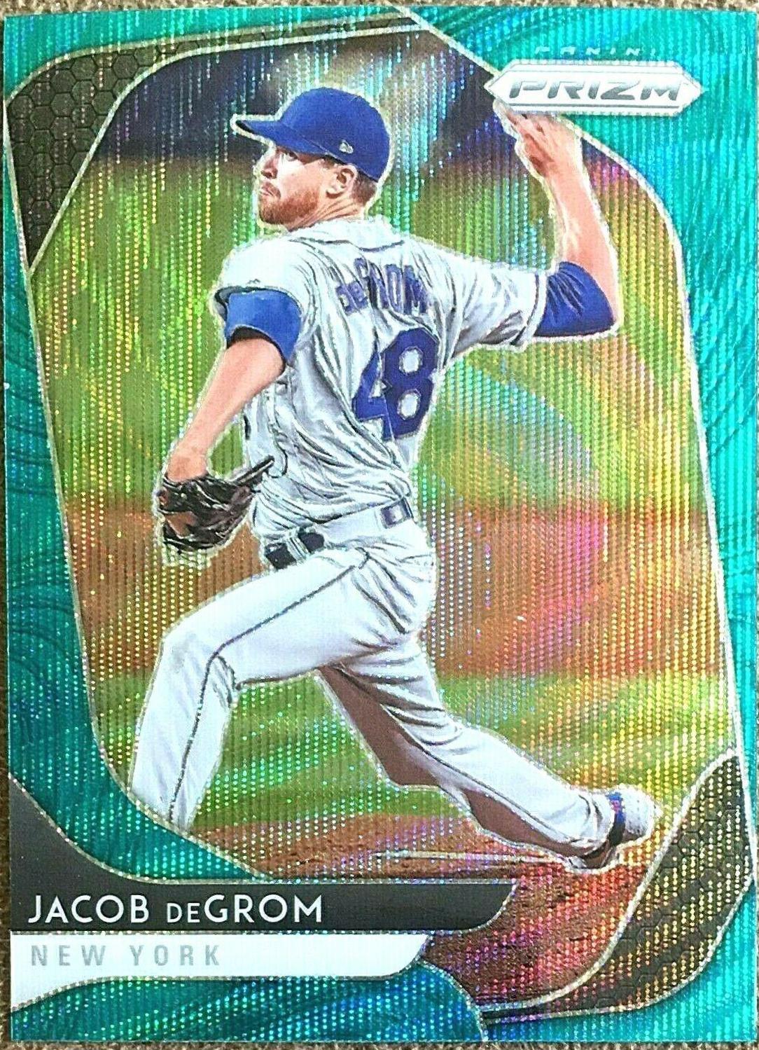 Jacob deGrom [Teal Wave Prizm] #35