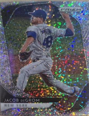 Jacob deGrom [White Sparkle Prizm] #35