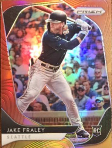 Jake Fraley [Red Orange Prizm] #19