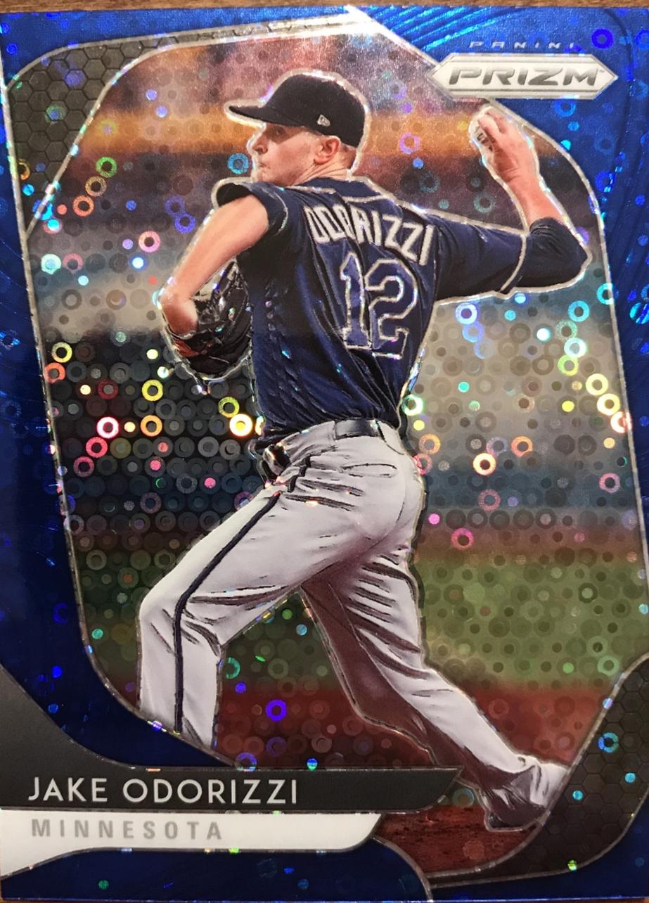 Jake Odorizzi [Blue Donut Circles Prizm] #49