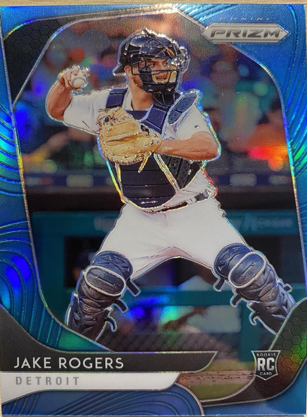 Jake Rogers [Blue Prizm] #137