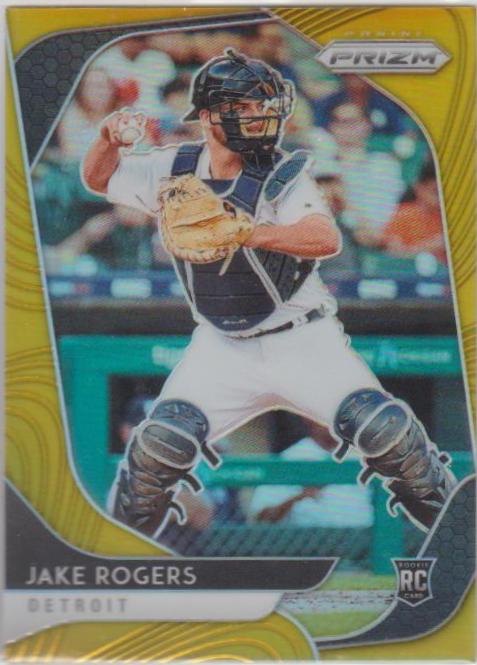 Jake Rogers [Gold Prizm] #137