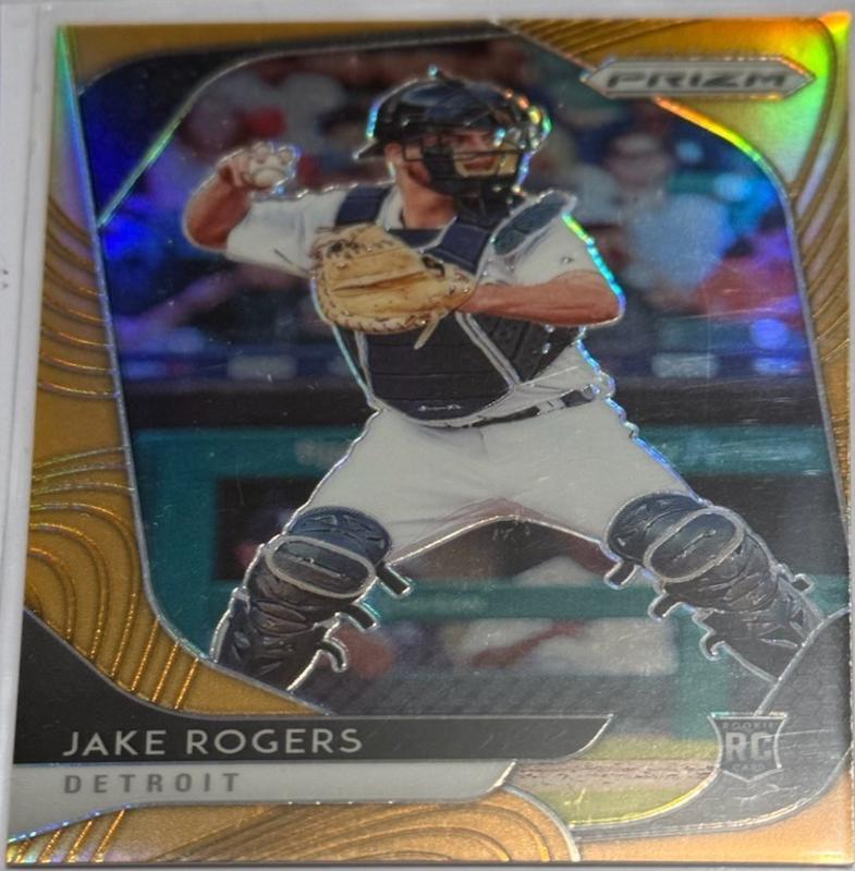 Jake Rogers [Neon Orange Prizm] #137