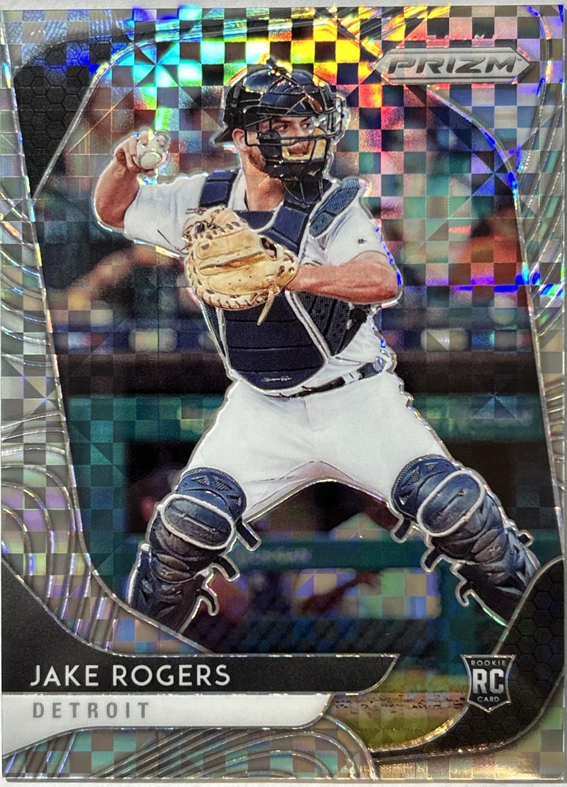 Jake Rogers [Power Plaid Prizm] #137