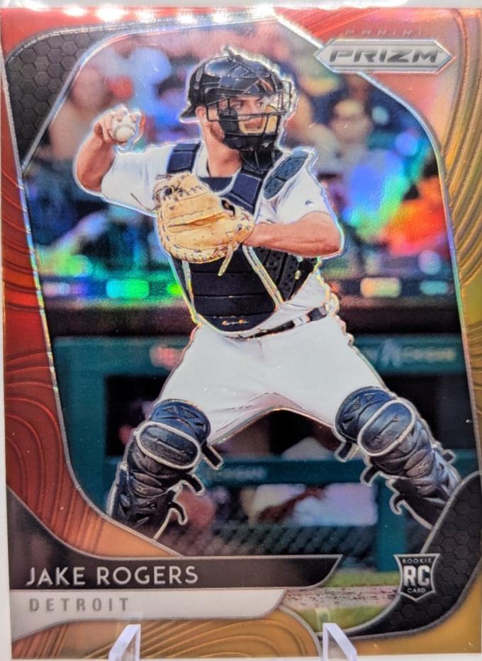 Jake Rogers [Red Orange Prizm] #137