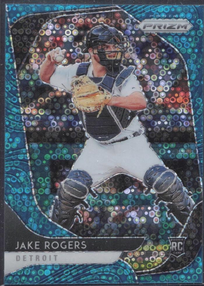 Jake Rogers [Teal Donut Circles Prizm] #137