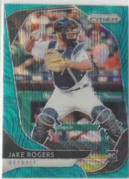 Jake Rogers [Teal Wave Prizm] #137