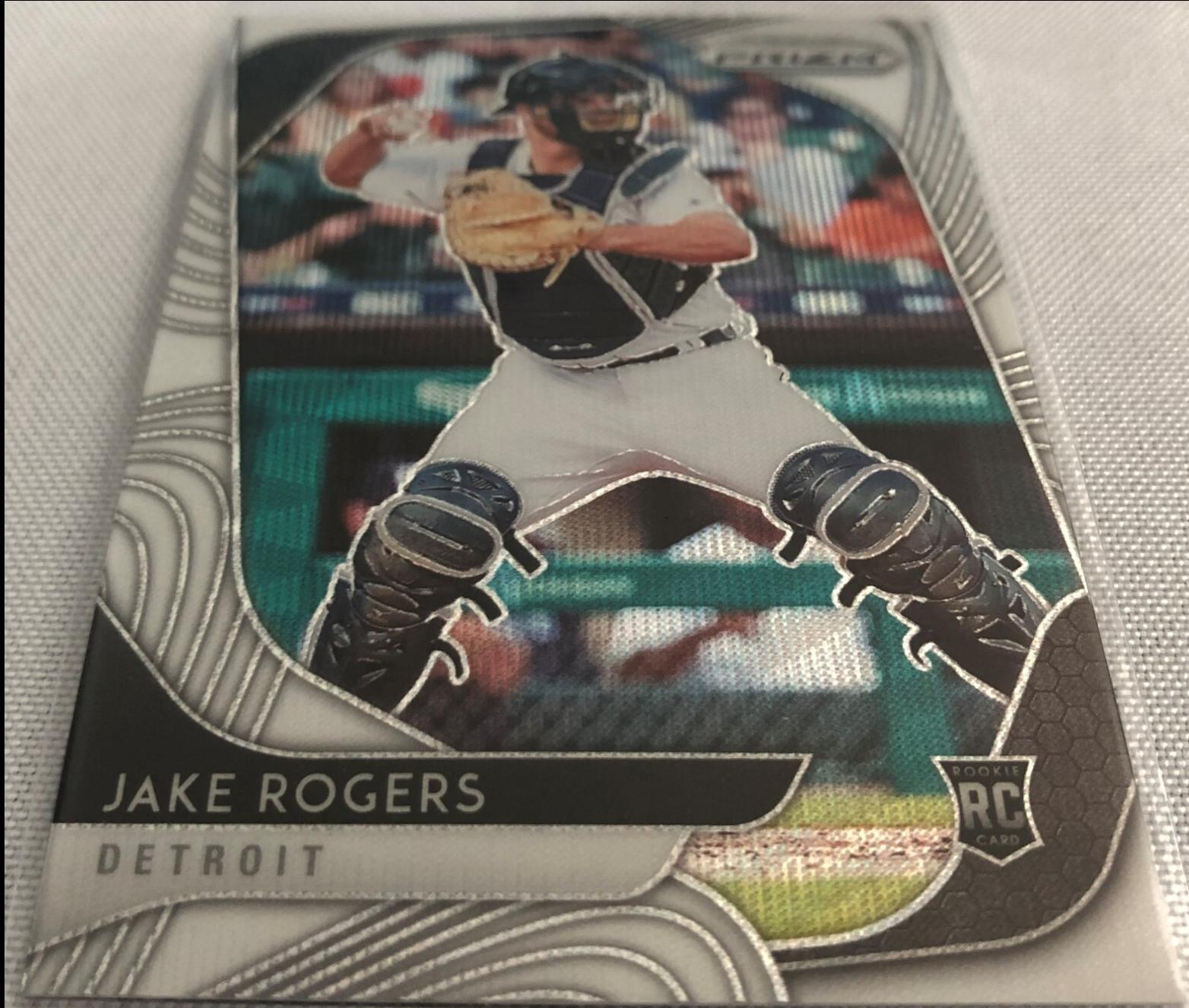 Jake Rogers [White Wave Prizm] #137