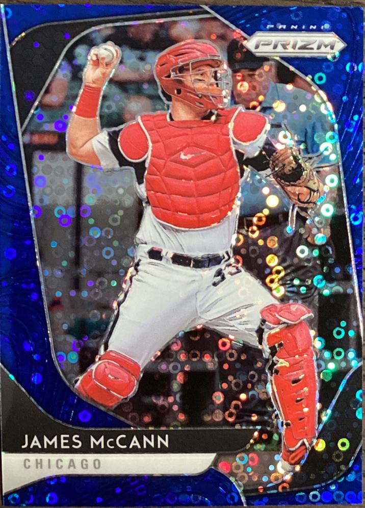 James McCann [Blue Donut Circles Prizm] #245