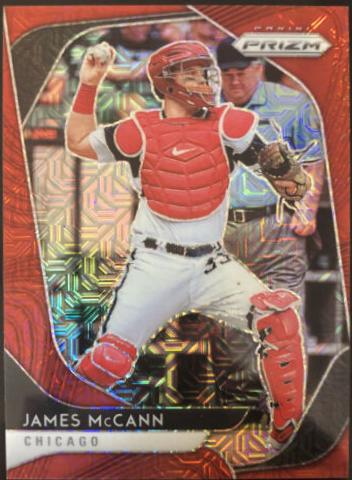 James McCann [Red Mojo Prizm] #245