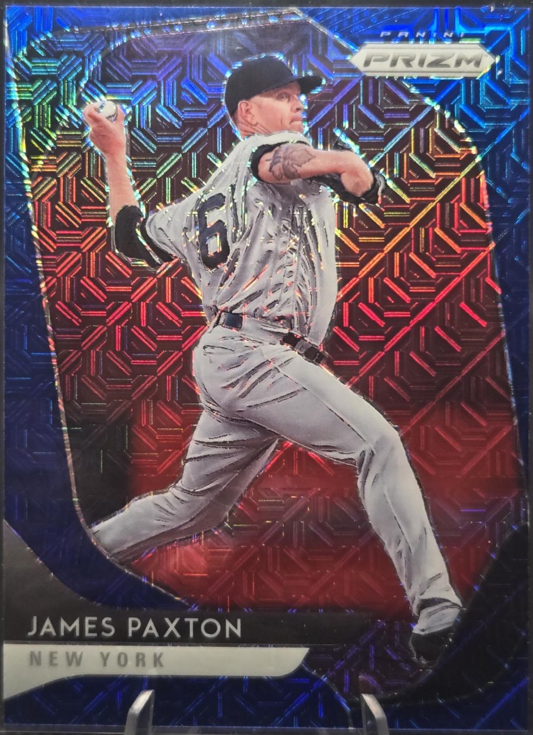 James Paxton [Blue Mojo Prizm] #87