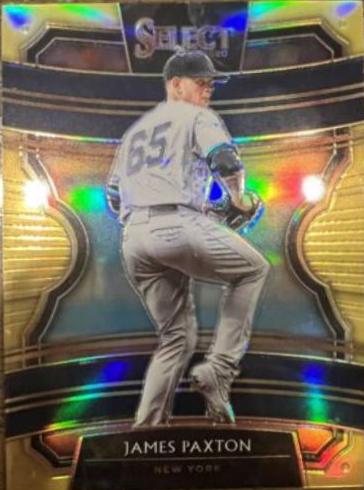 James Paxton [Gold Prizm] #87