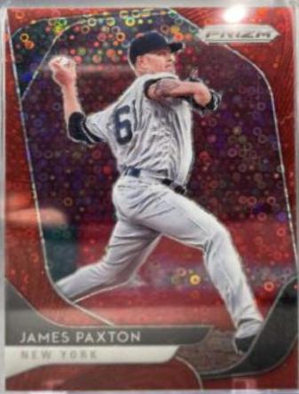 James Paxton [Red Donut Circles Prizm] #87