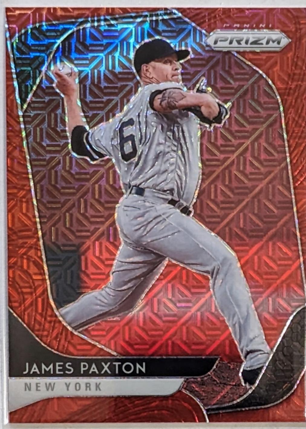 James Paxton [Red Mojo Prizm] #87