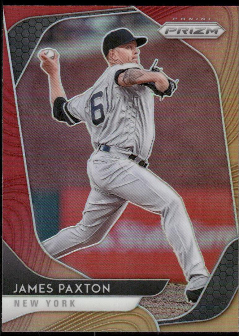 James Paxton [Red Orange Prizm] #87