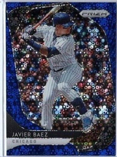 Javier Baez [Blue Donut Circles Prizm] #180