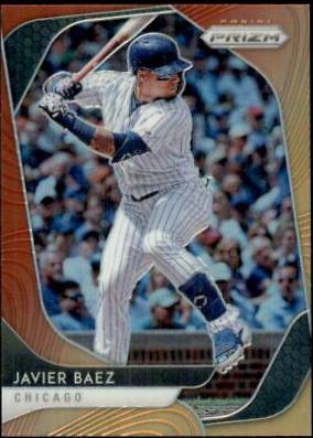 Javier Baez [Red Orange Prizm] #180