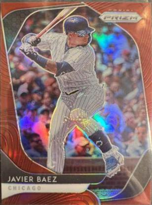 Javier Baez [Red Prizm] #180