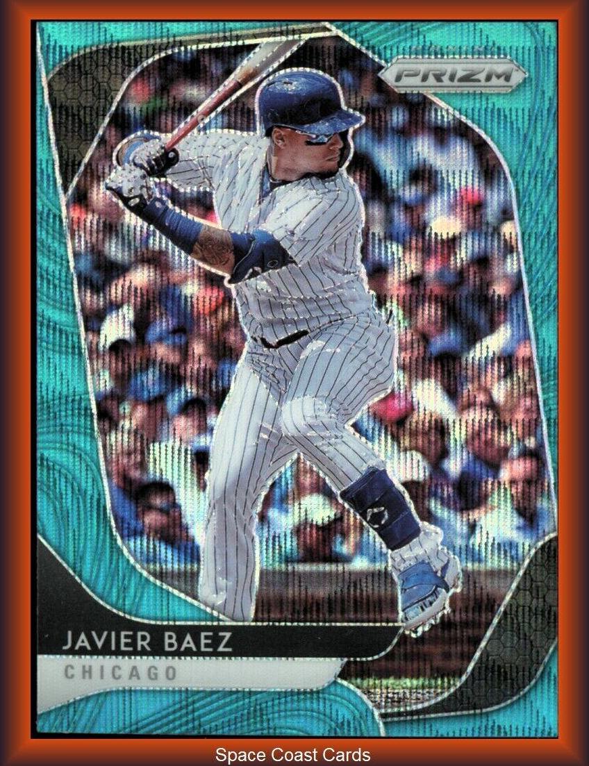 Javier Baez [Teal Wave Prizm] #180