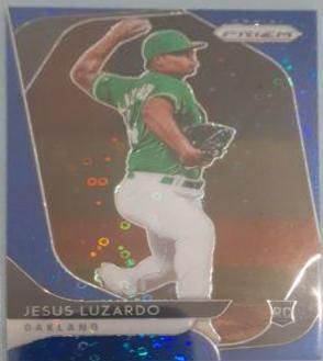 Jesus Luzardo [Blue Donut Circles Prizm] #104
