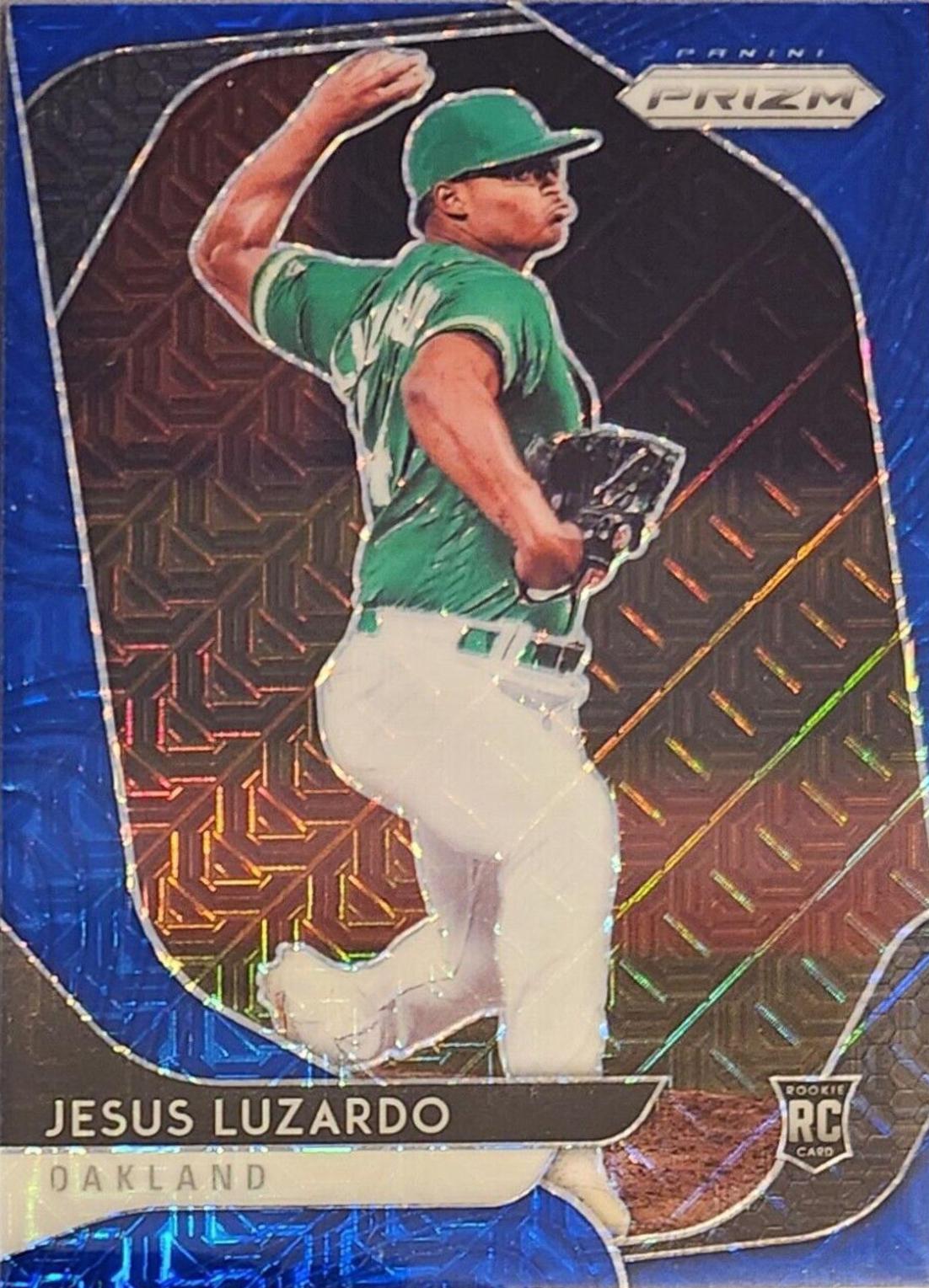 Jesus Luzardo [Blue Mojo Prizm] #104