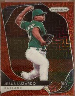 Jesus Luzardo [Red Mojo Prizm] #104