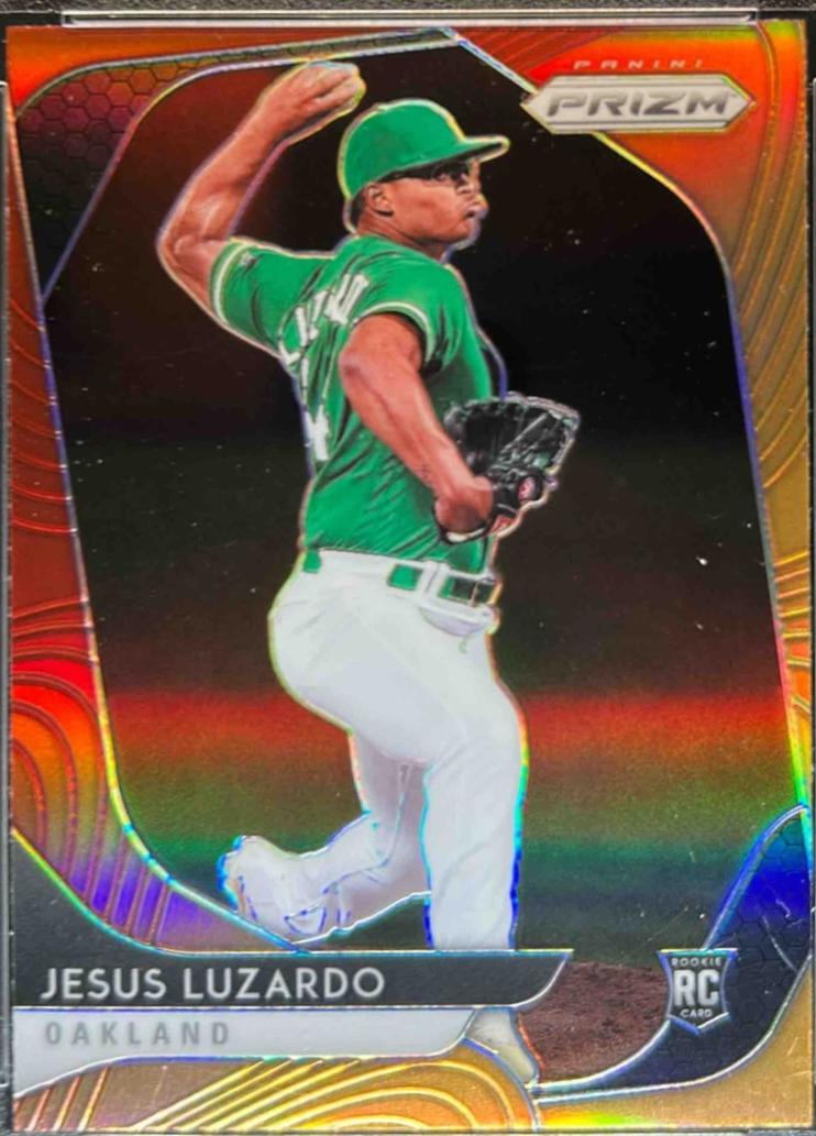 Jesus Luzardo [Red Orange Prizm] #104