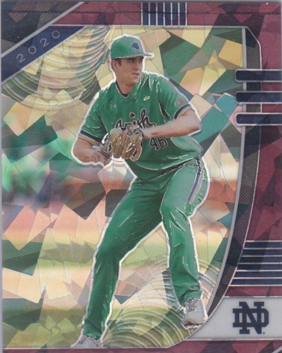 Joe Palumbo [Burgundy Cracked Ice Prizm] #73