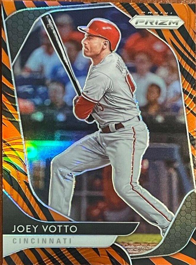 Joey Votto [Tiger Stripe Prizm] #33