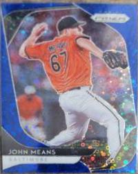 John Means [Blue Donut Circles Prizm] #16
