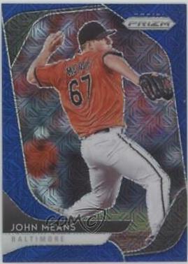 John Means [Blue Mojo Prizm] #16