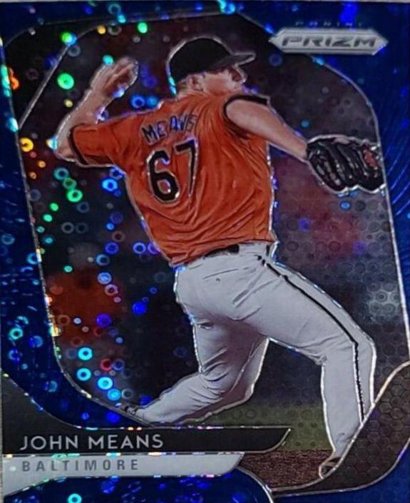 John Means [Blue Prizm] #16