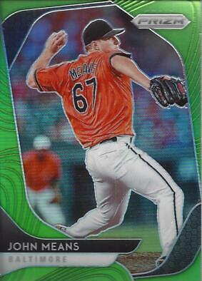 John Means [Lime Green Prizm] #16