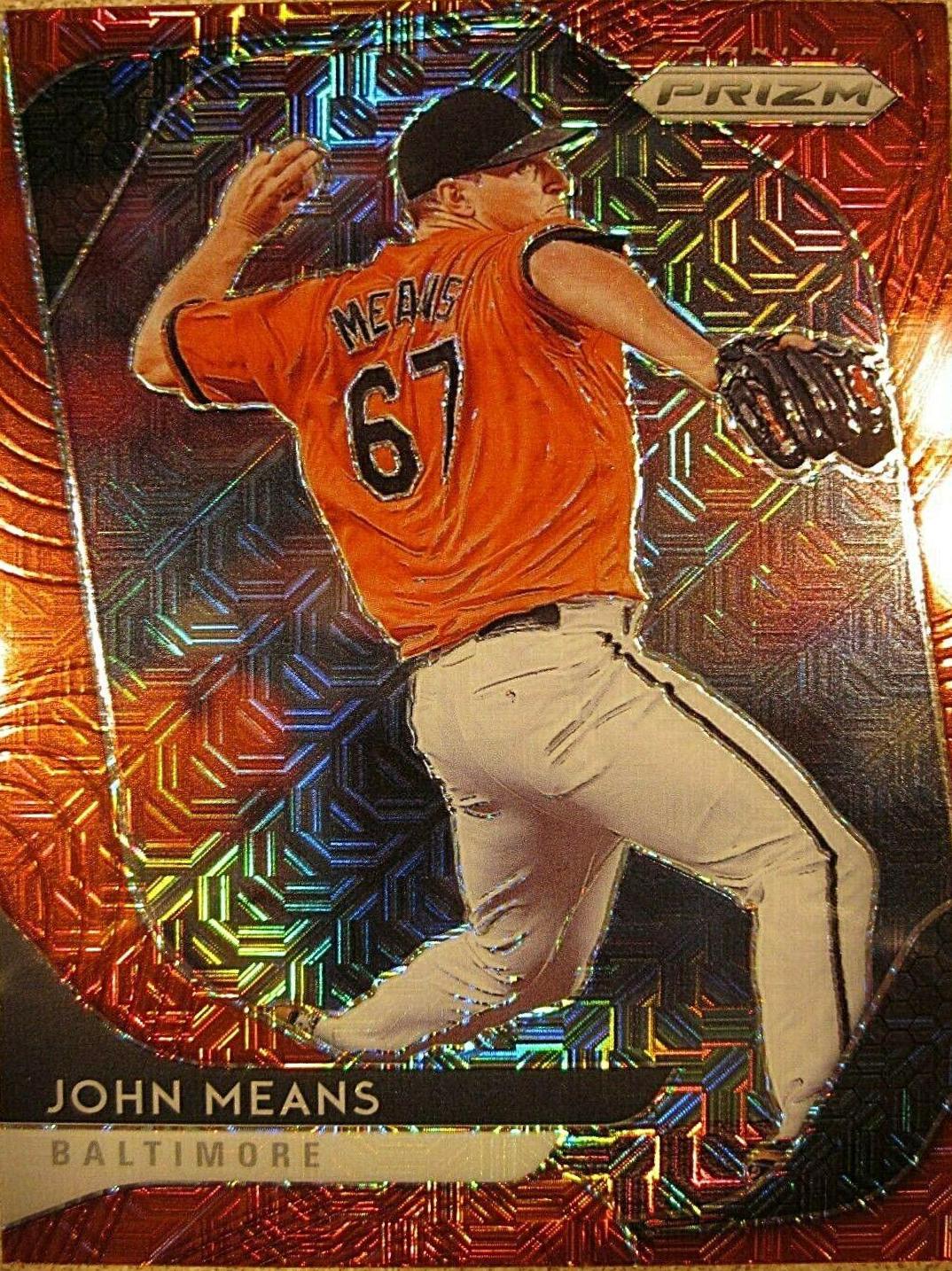 John Means [Red Mojo Prizm] #16
