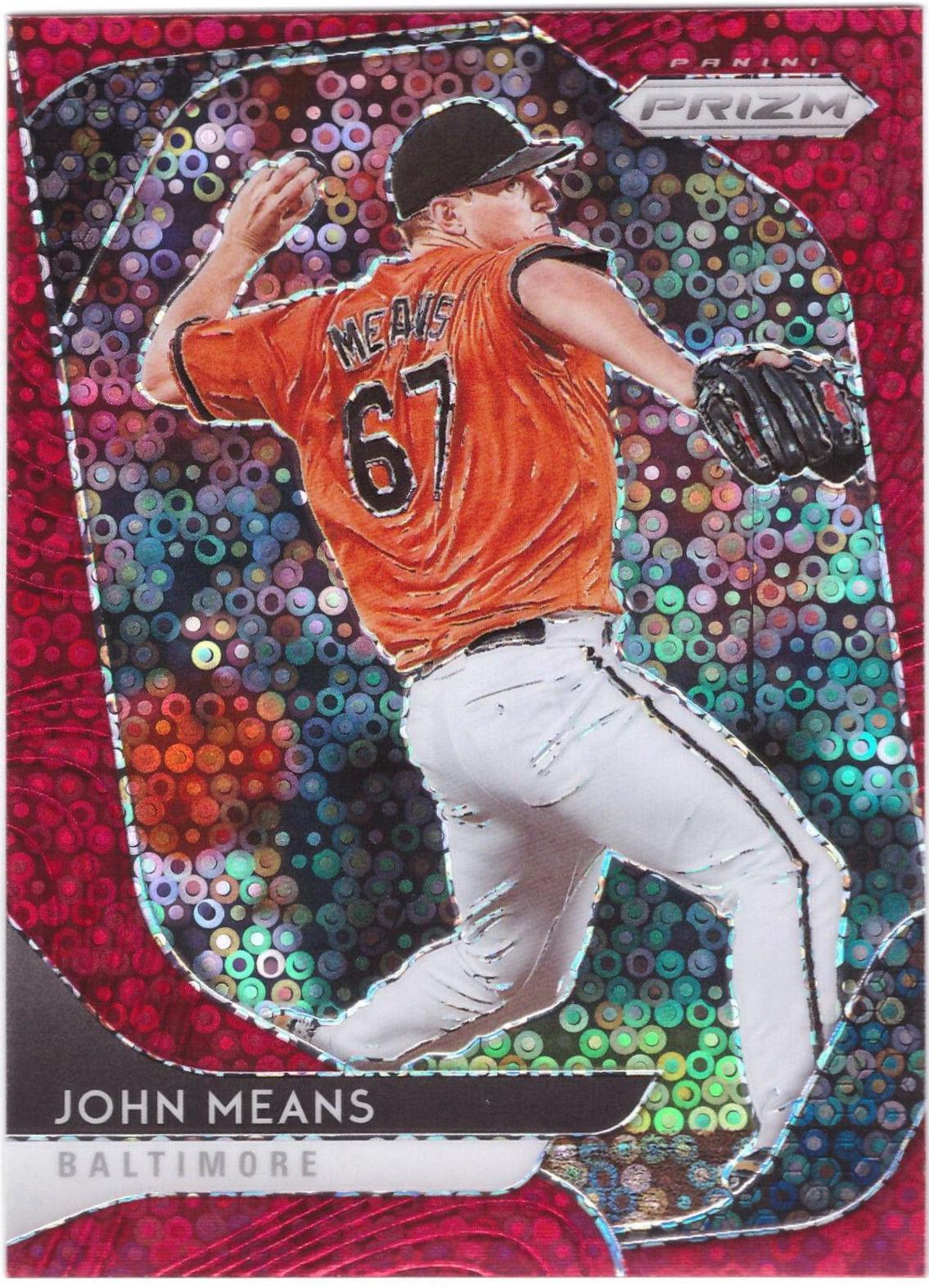 John Means [Red Prizm] #16